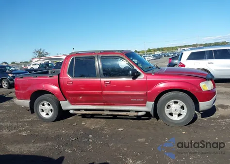 2001 Ford Explorer Sport Trac из США, поврежденный, VIN 1FMZU77EX1UA42610